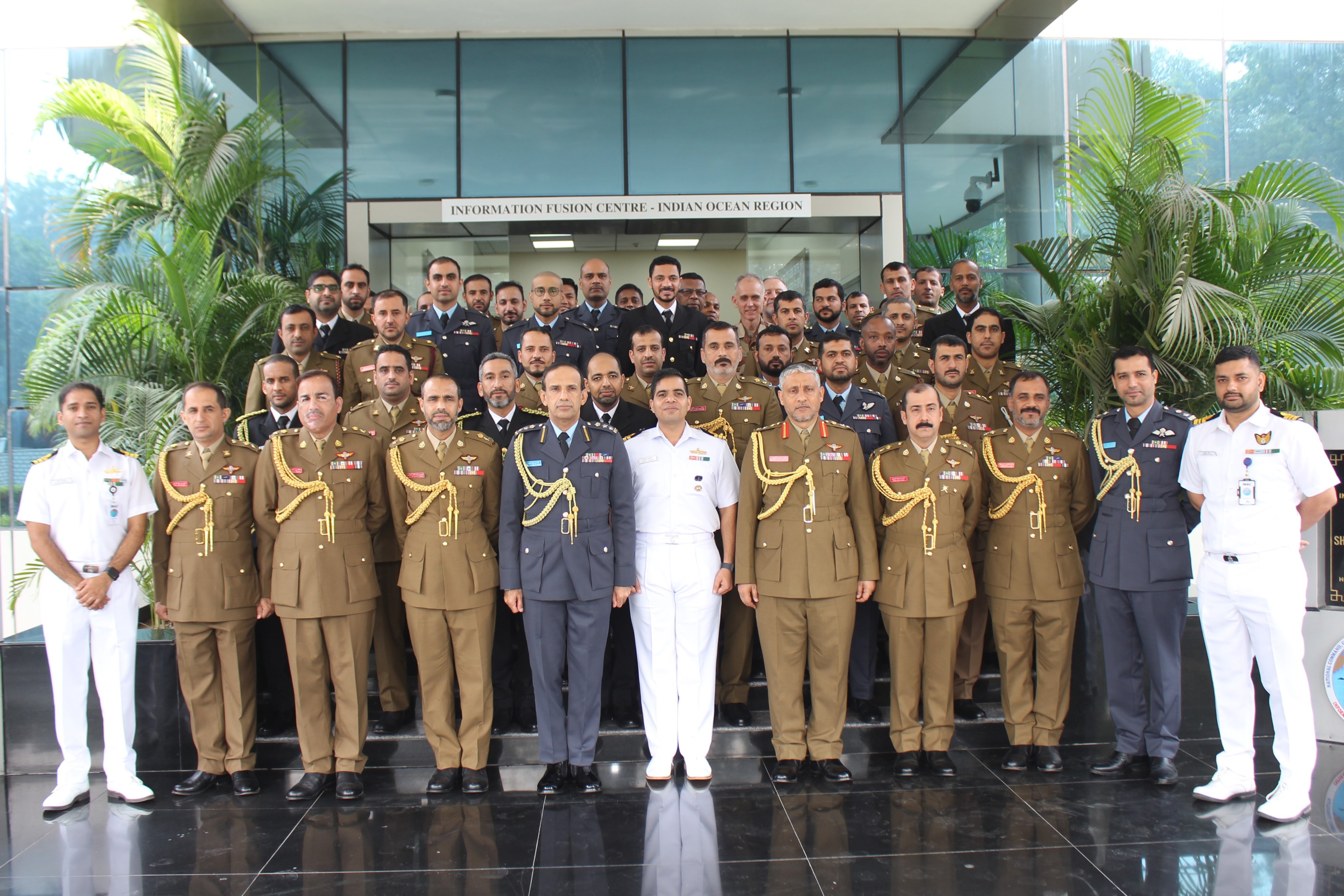 Visit of delegation from the Joint Command and Staff College, Sultanate of Oman at IFC-IOR - 22 Nov 23